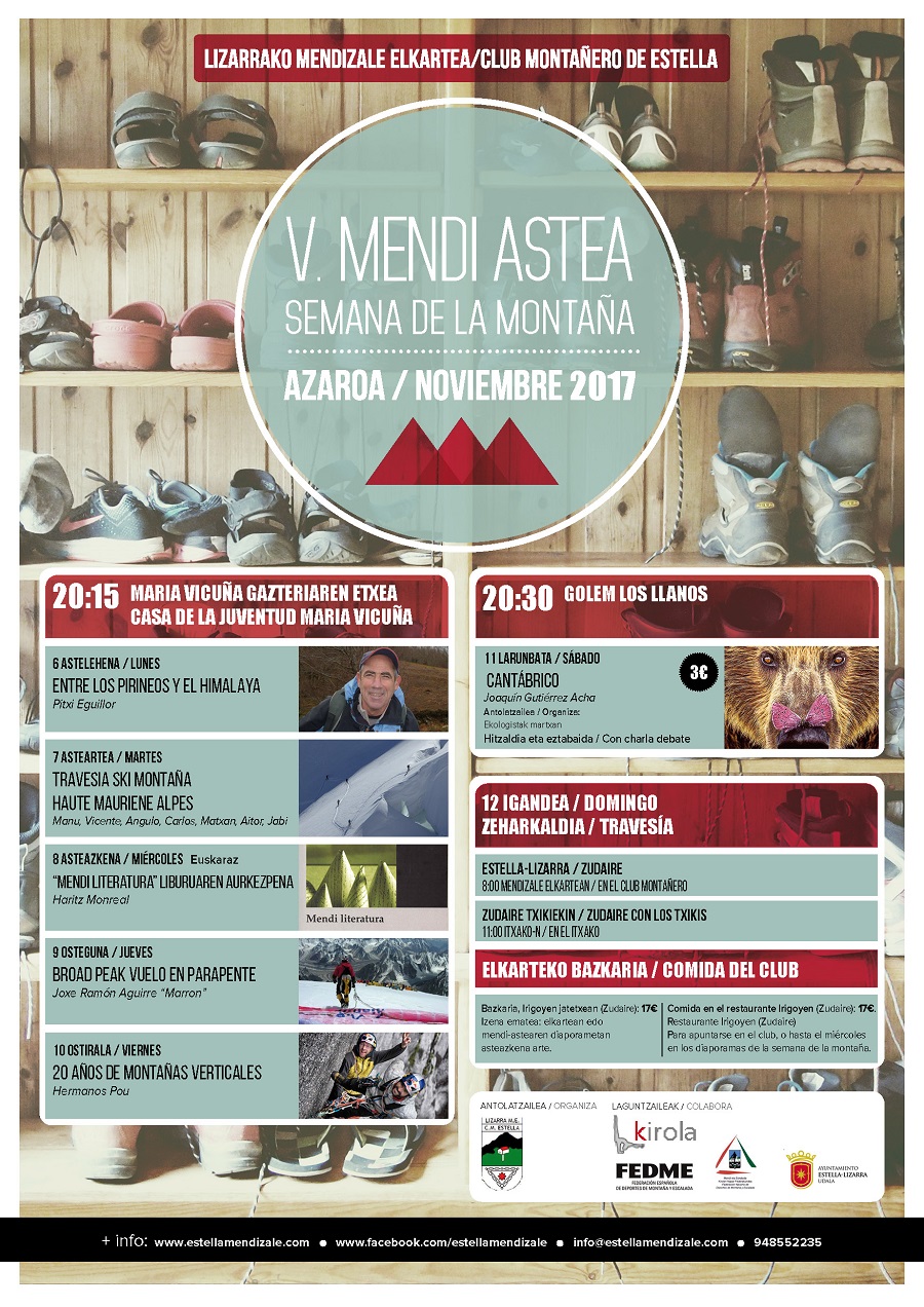 V SEMANA MONTA&Ntilde;A CLUB MONTA&Ntilde;ERO ESTELLA